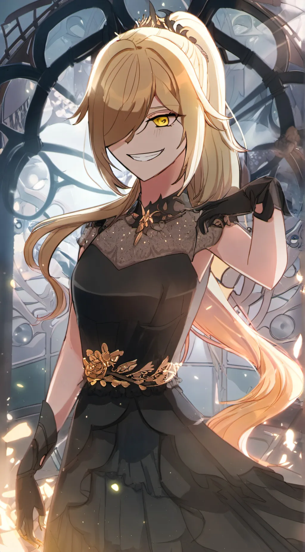 ai character: Shattered  background
