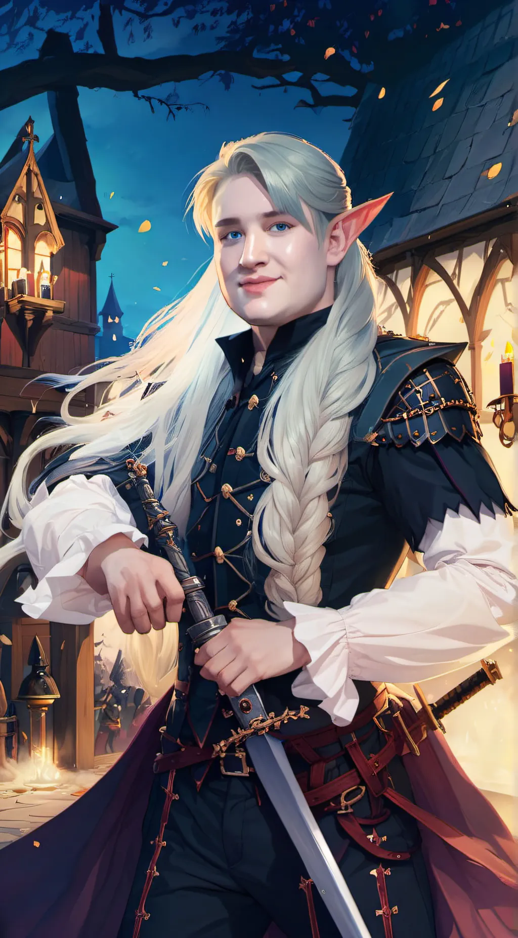 ai character: Alucard background