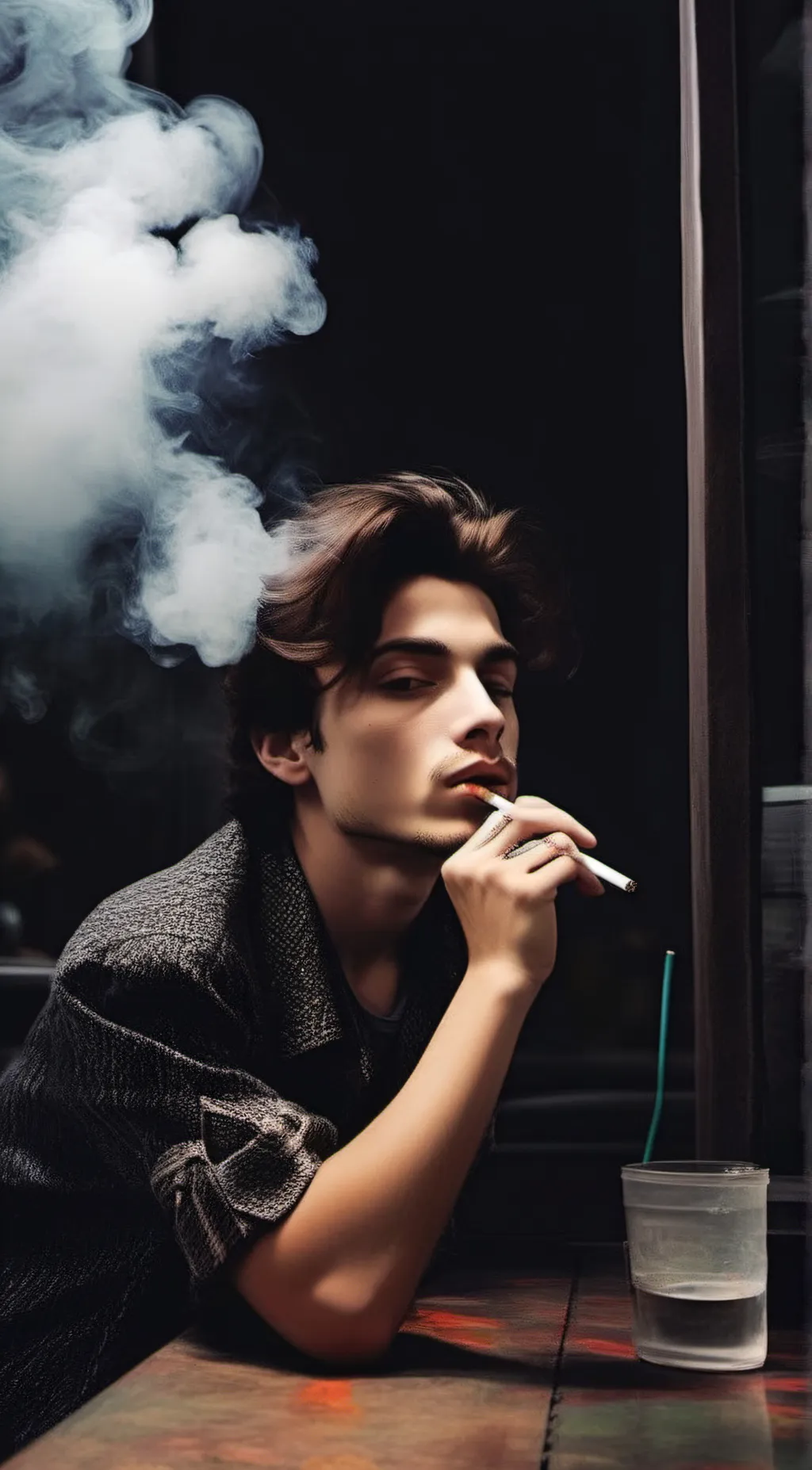 ai character: Troy  background