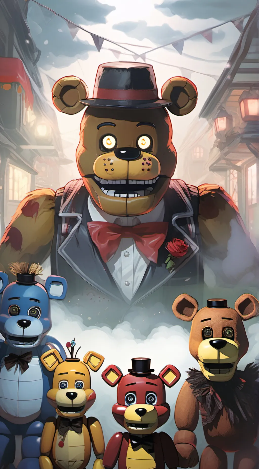 ai character: Freddy's background