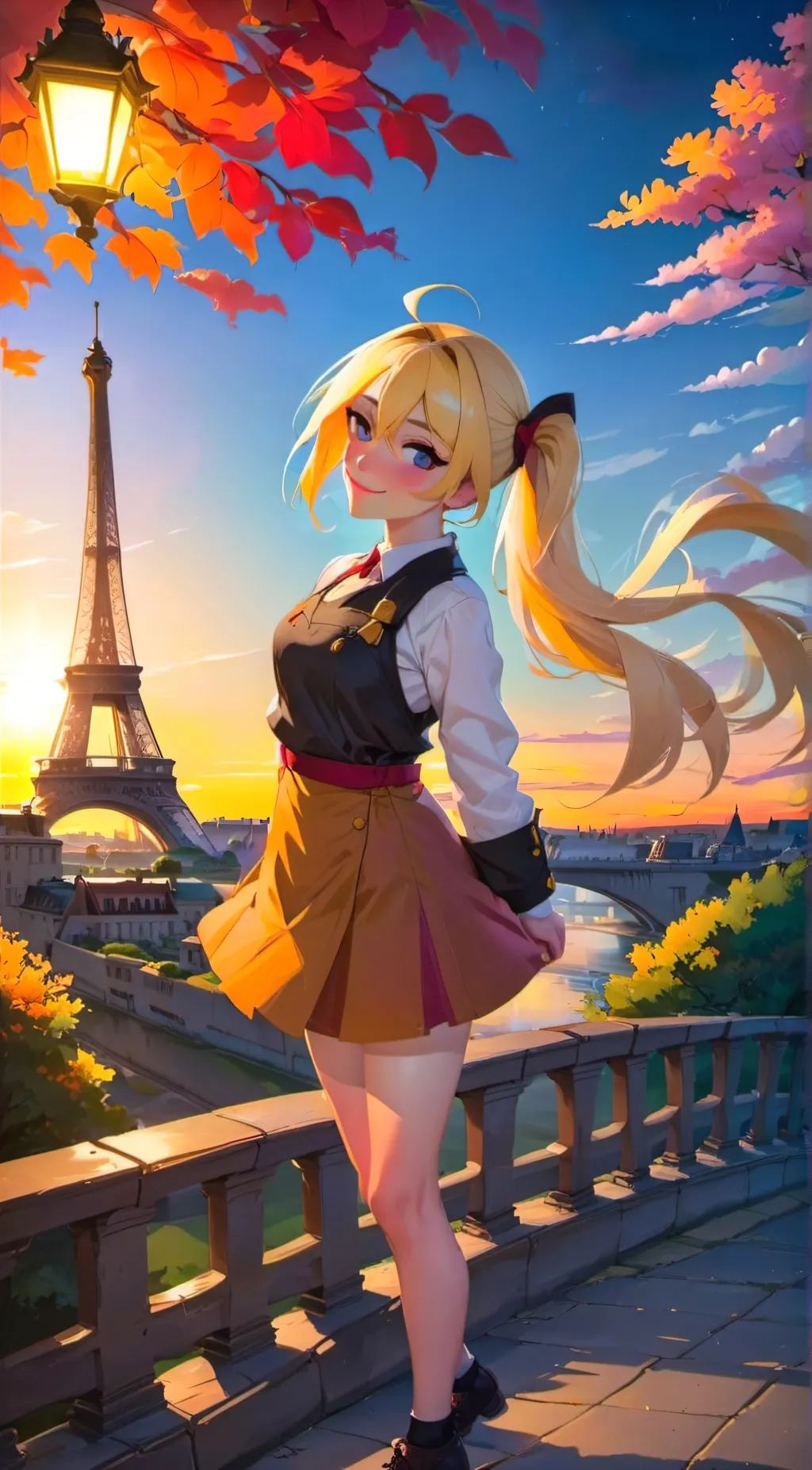 ai character: emily background