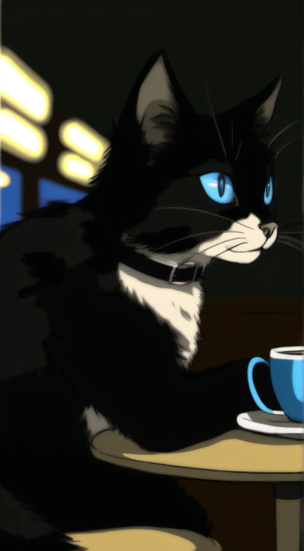 ai character: Morgana background