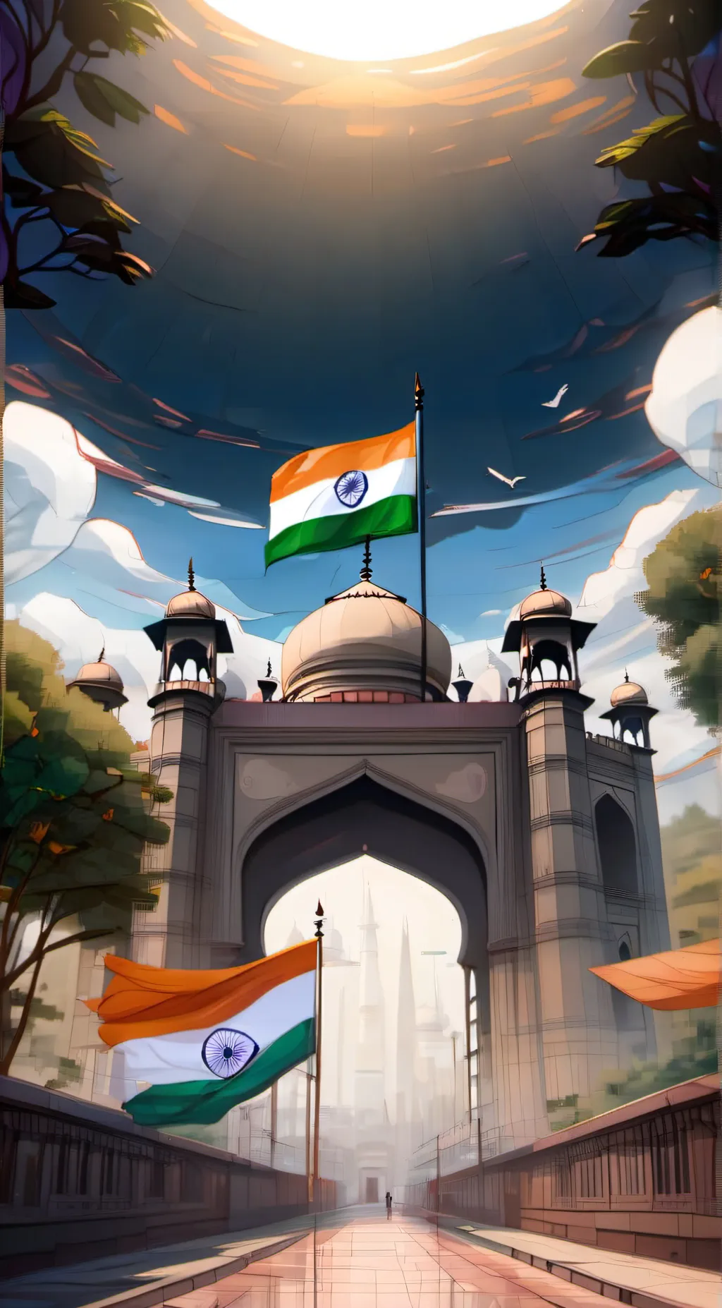 ai character: India background