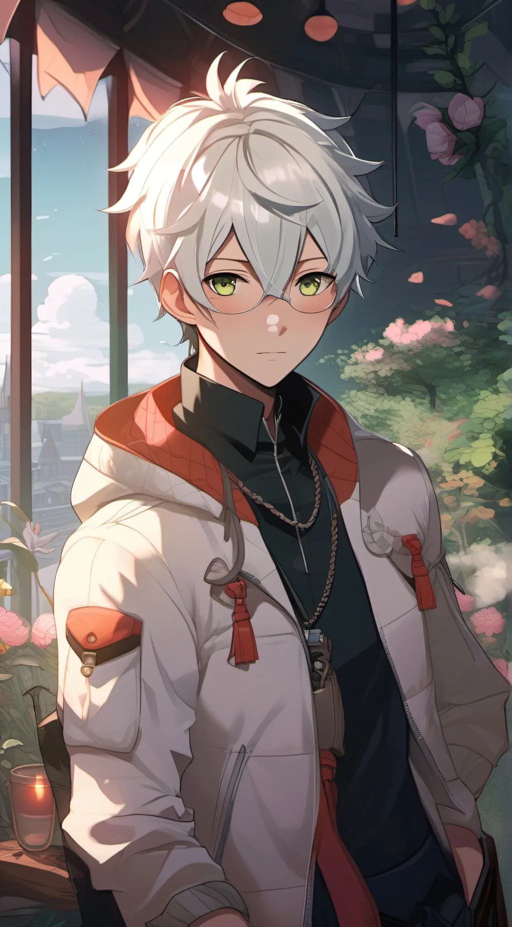 ai character: Alexander Grayson background