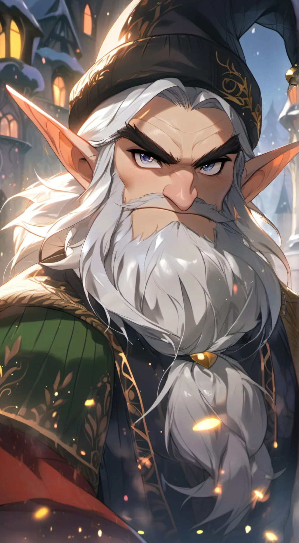 ai character: Bah Humbug background