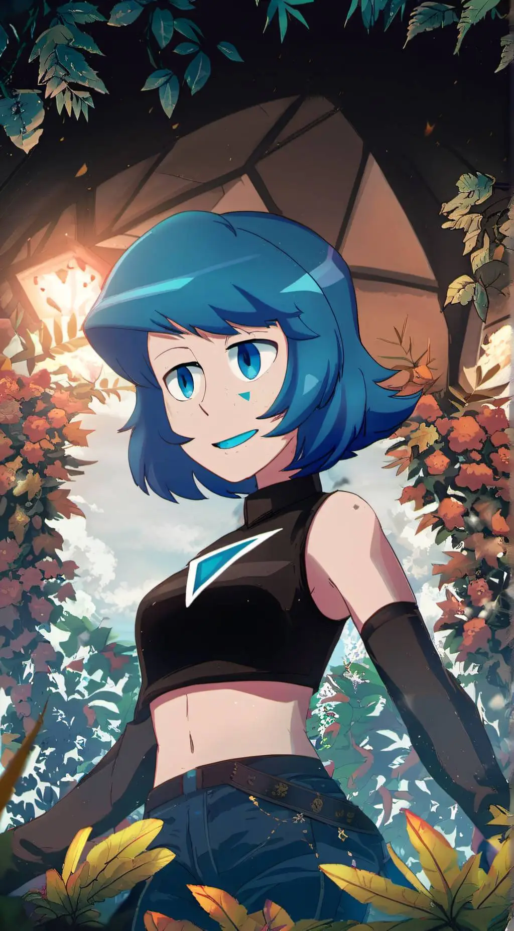 ai character: Lapis Lazuli background