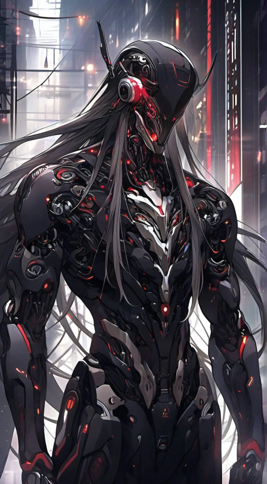 ai character: Deus Machina background