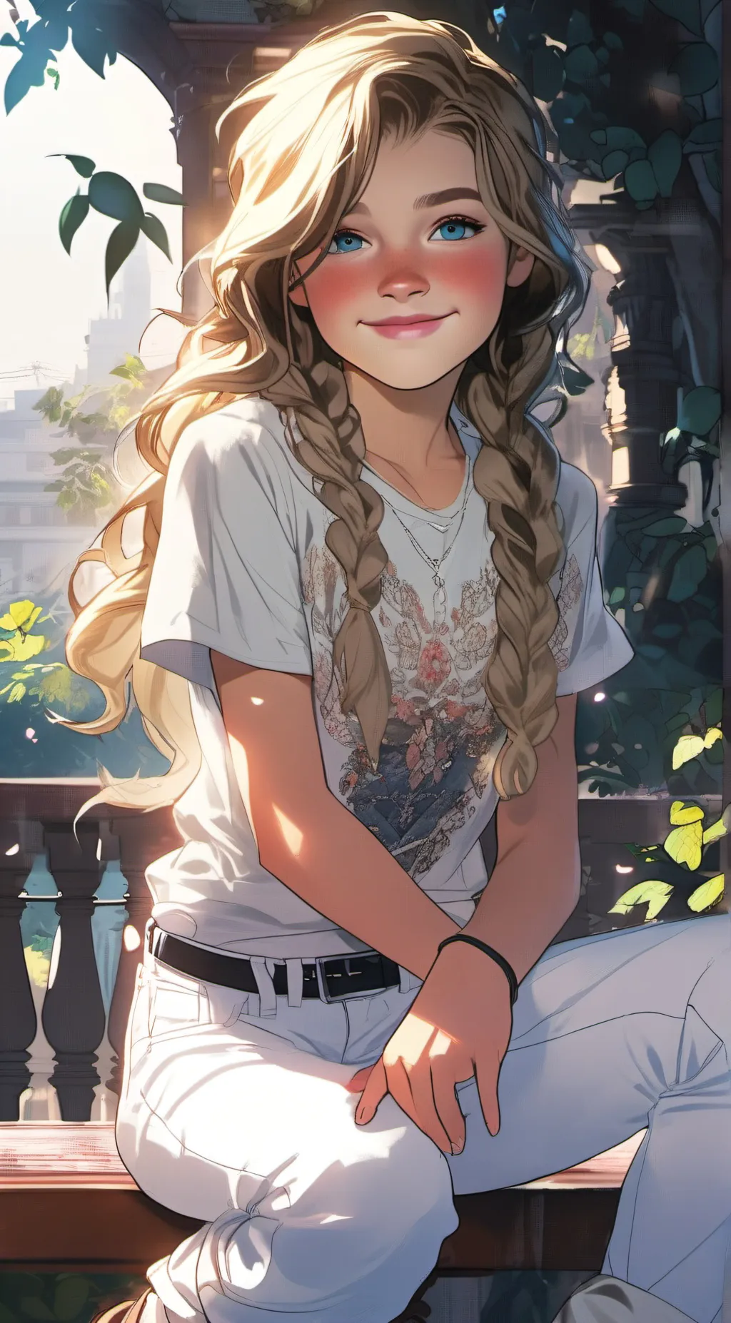 ai character: London background
