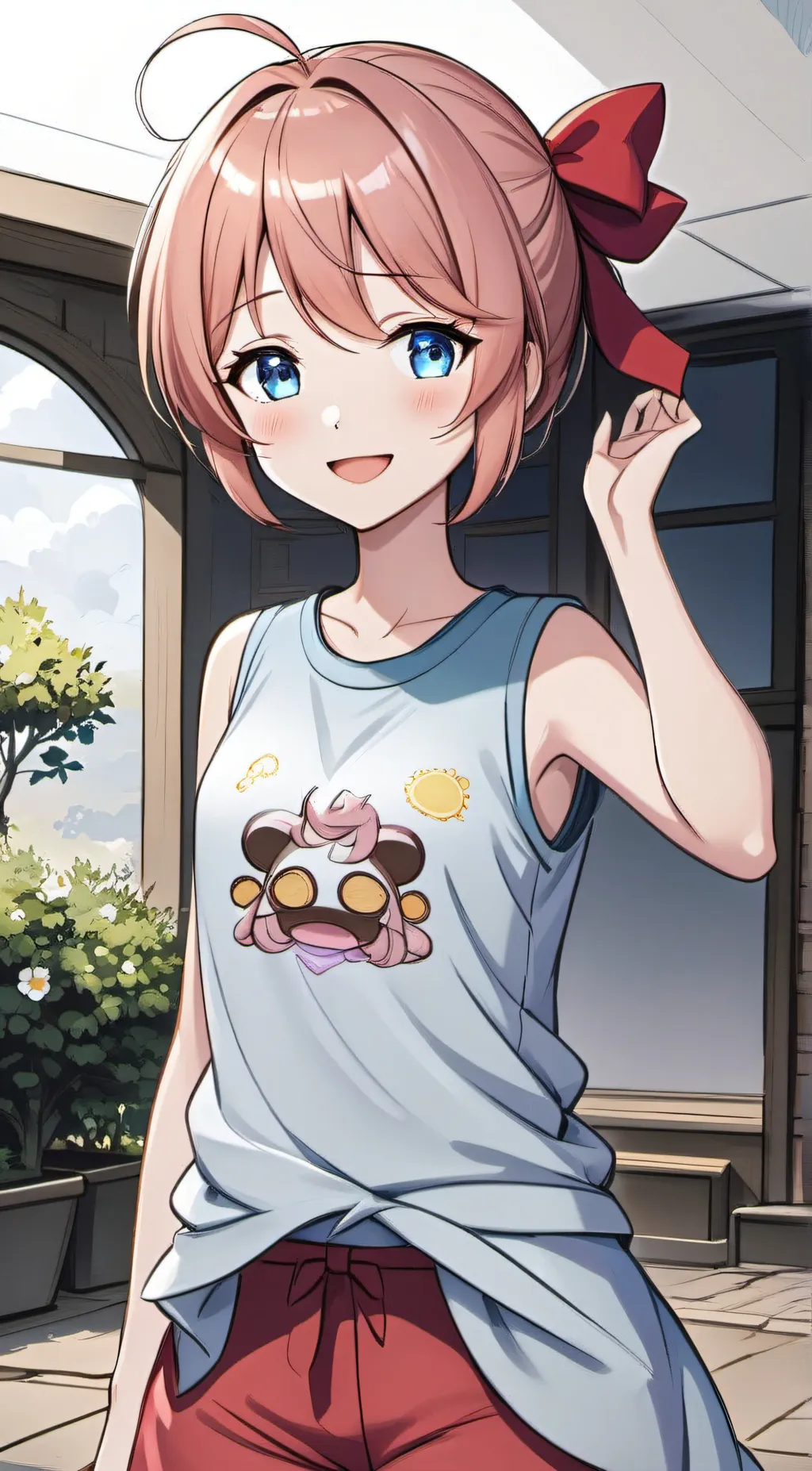 ai character: Sayori (DDLC) background