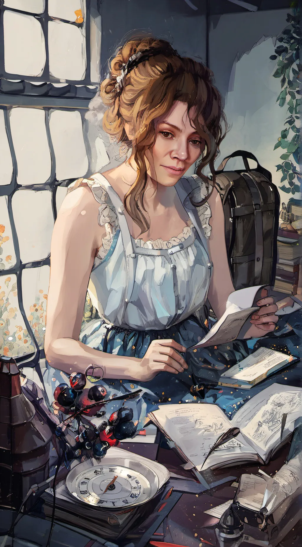 ai character: Wisha Bee background