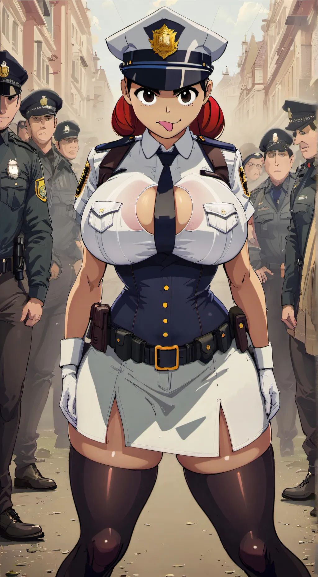 ai character: Juddith bobeit background