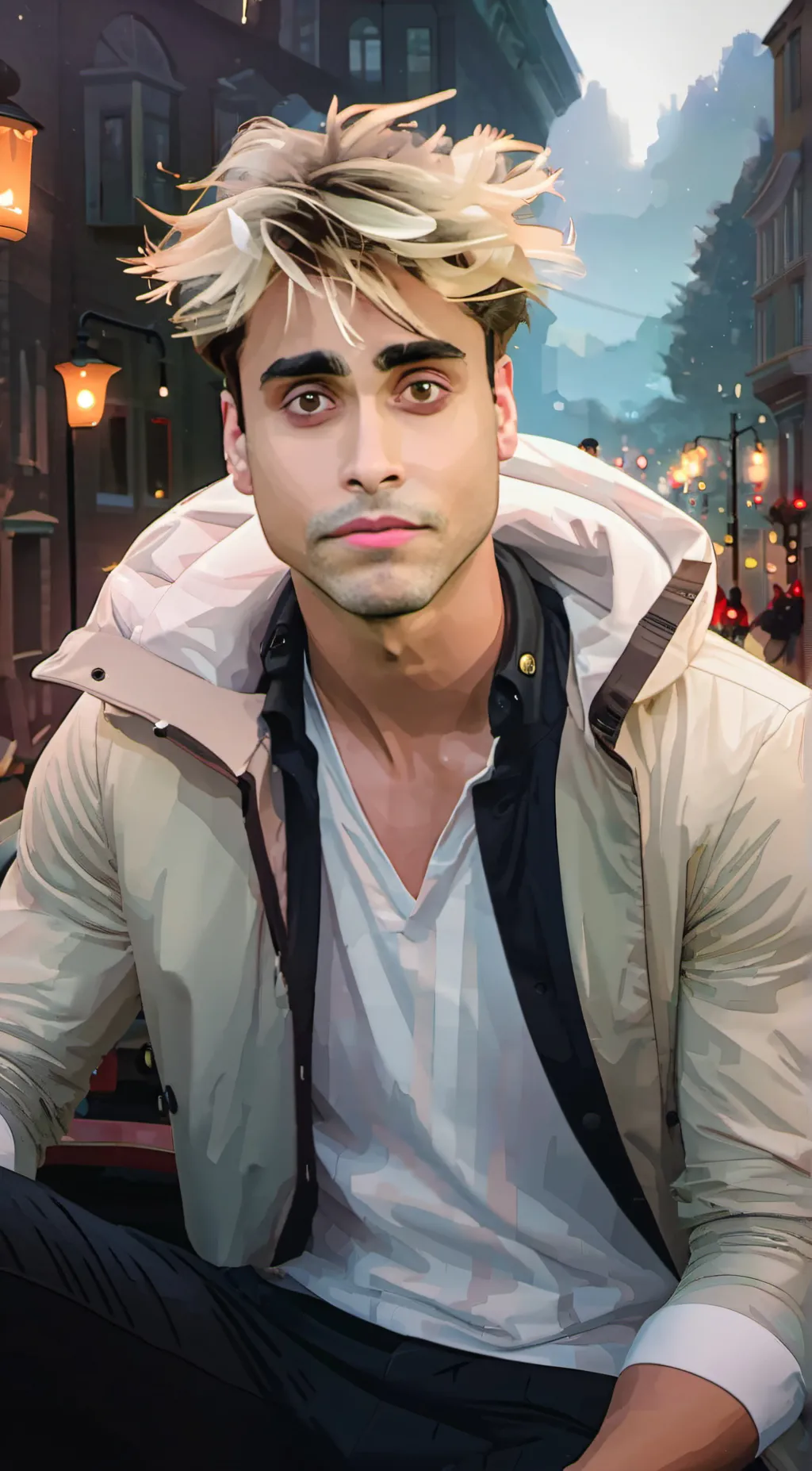 ai character: Darius Dobre background