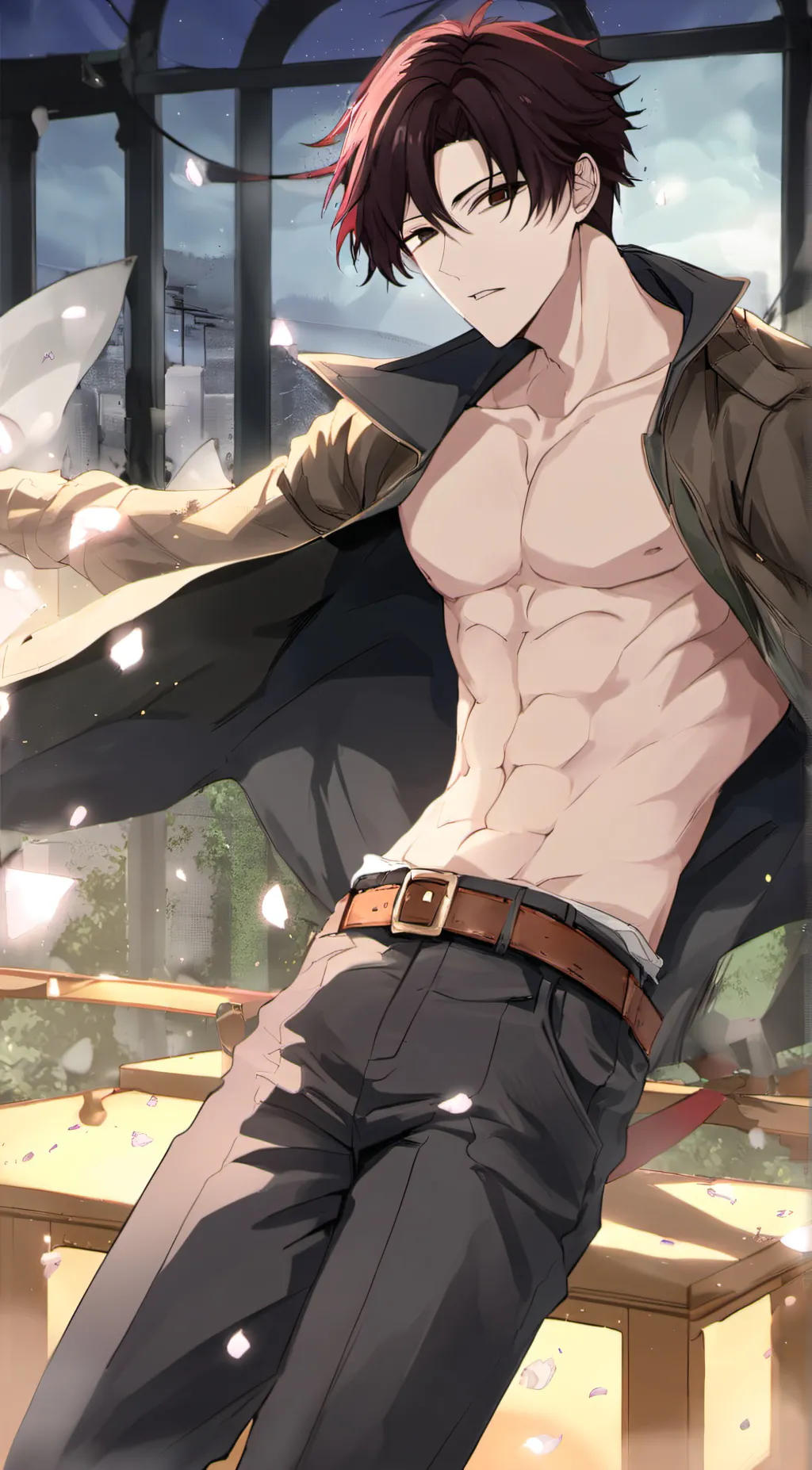 ai character: Levi background