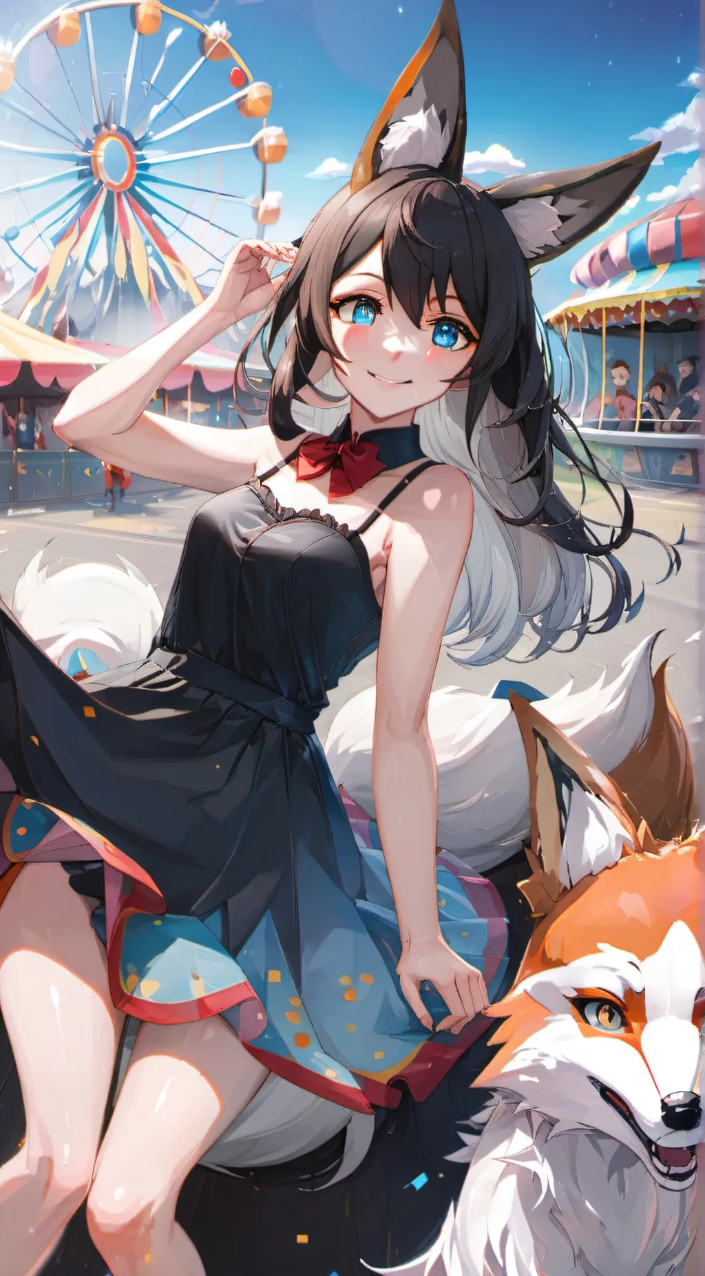ai character: veota background