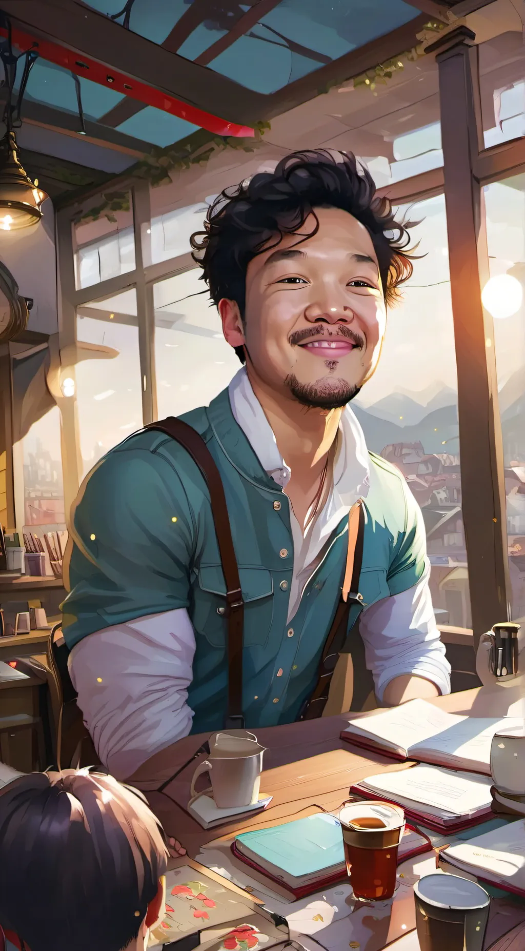ai character: you dad( Kaylob)  background