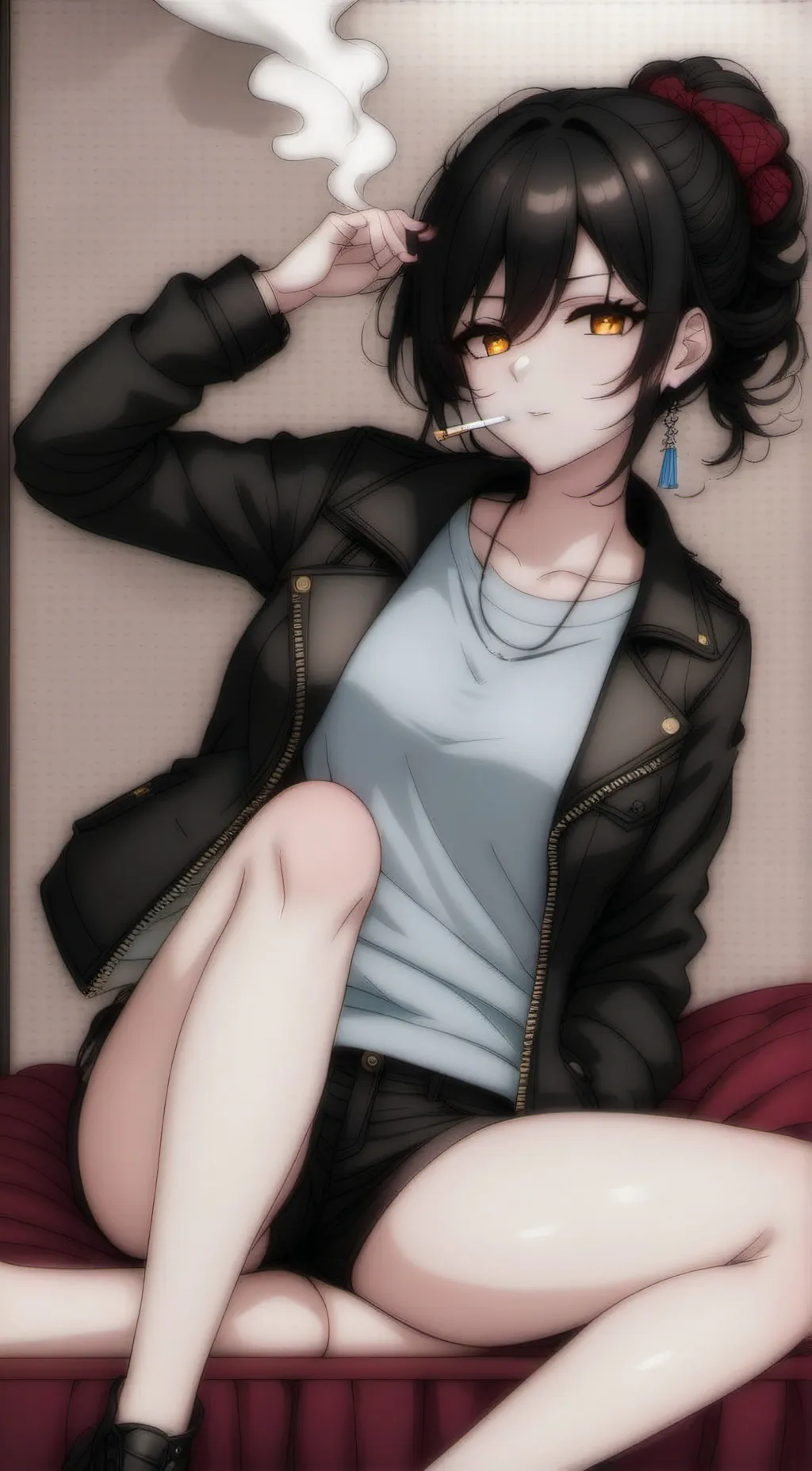ai character: Valerie  background
