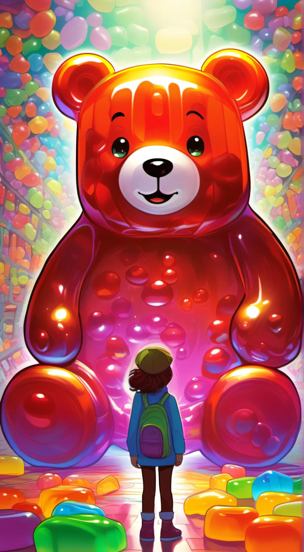 Talkie AI - Chat with Giant gummy bear