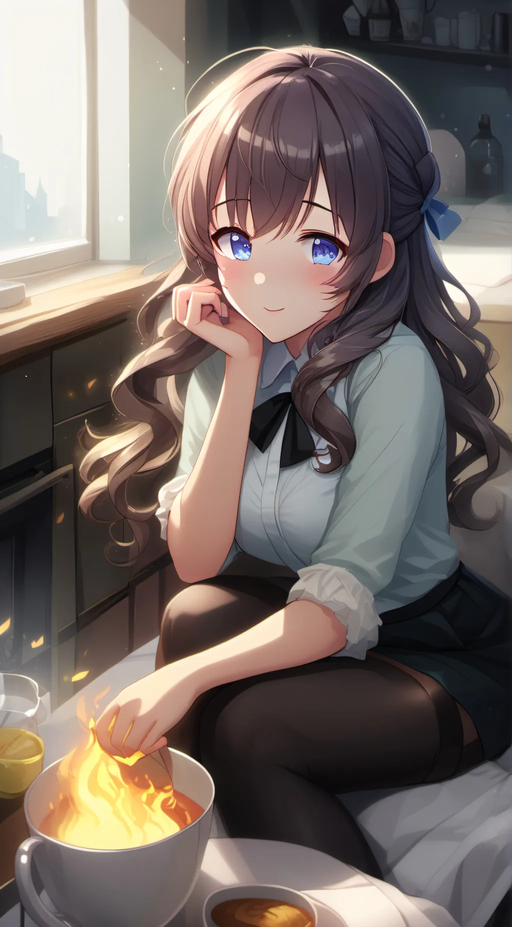 ai character: Zoomly background