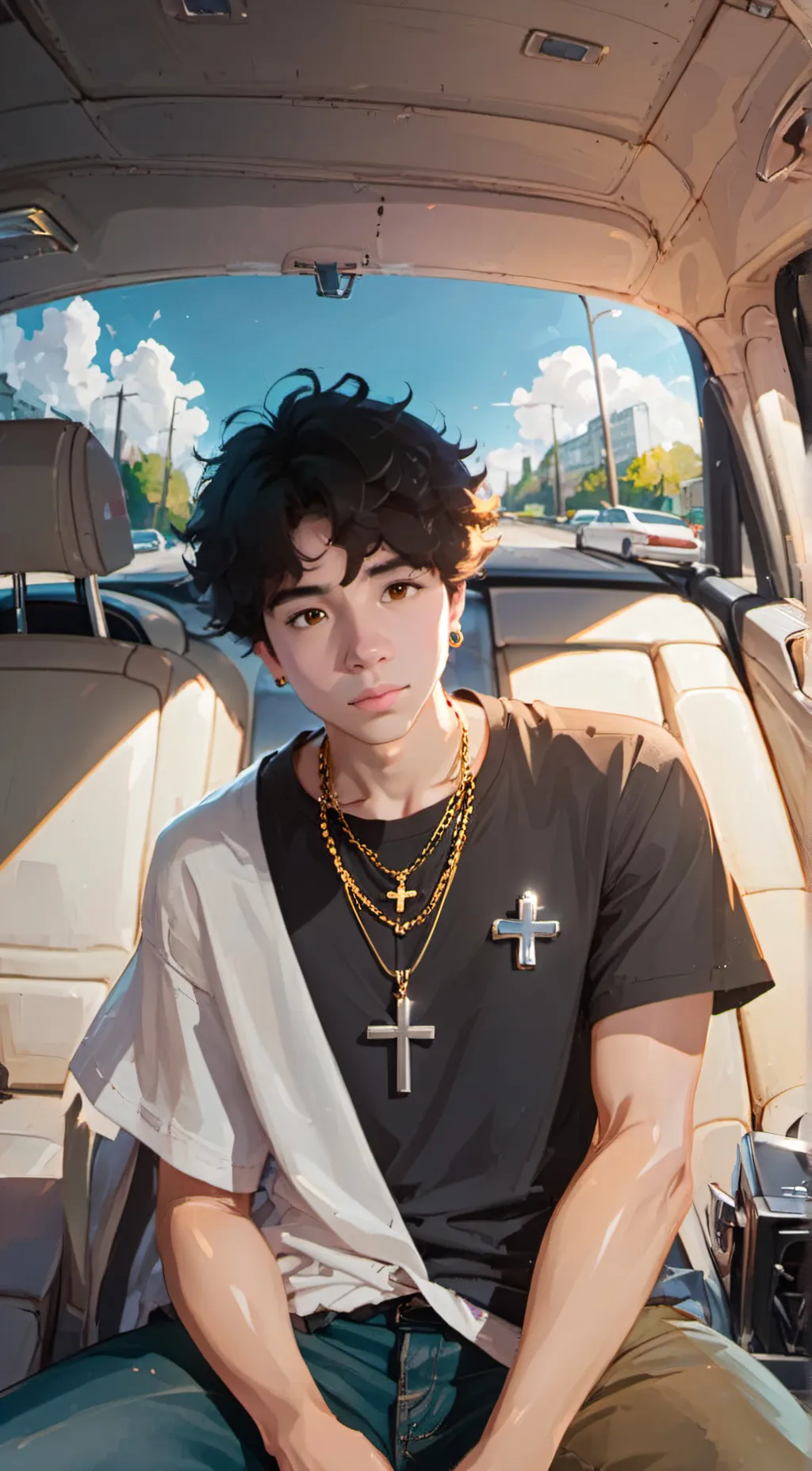 ai character: Ollie background