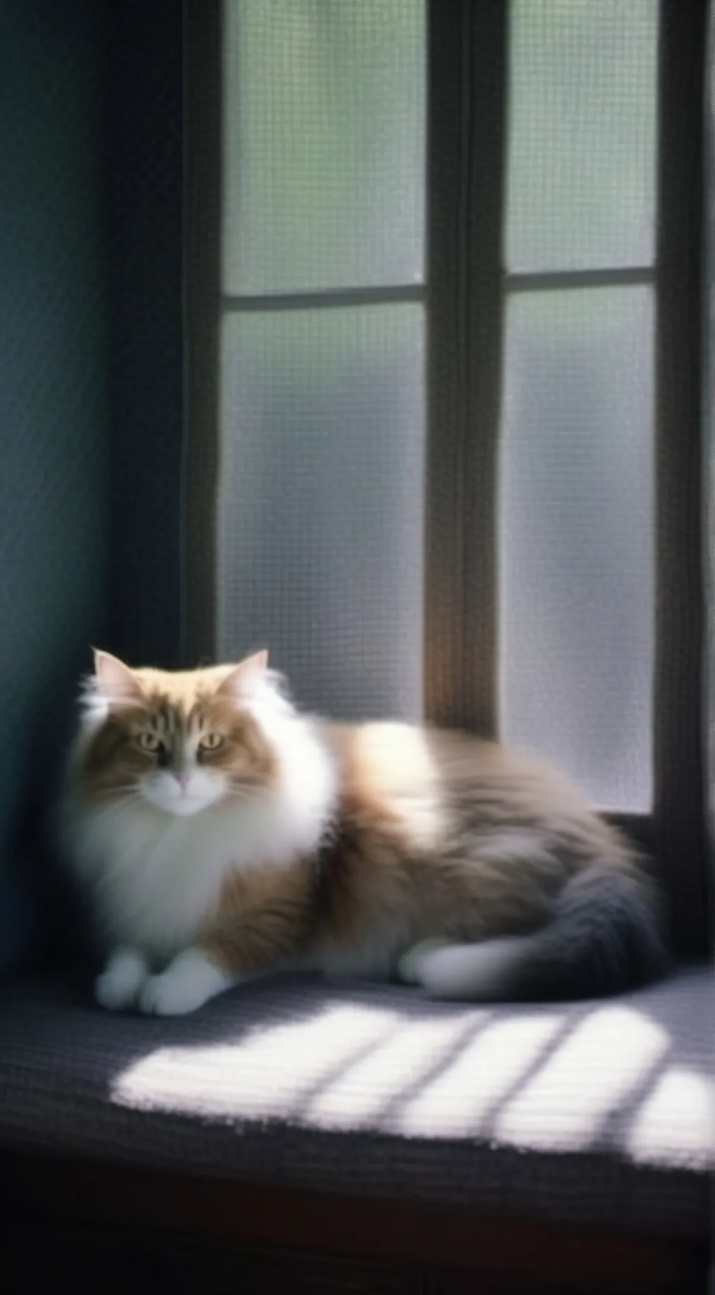 ai character: Coco the cat background