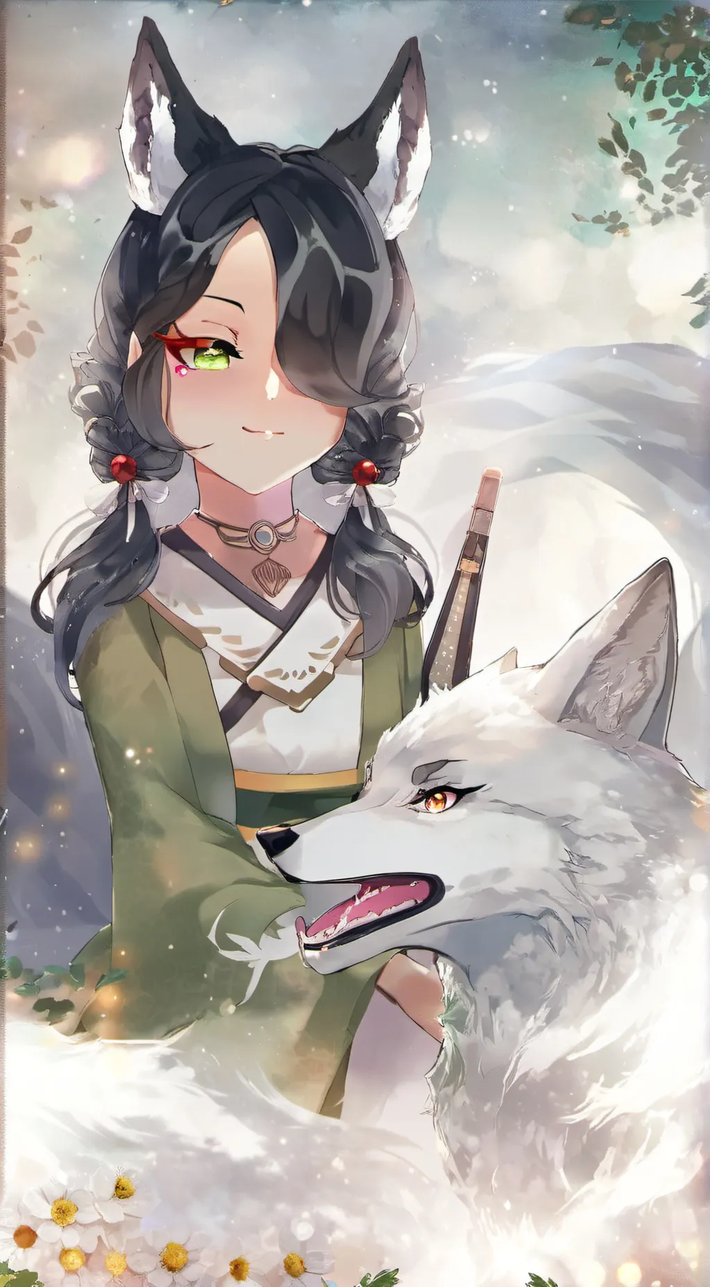 ai character: Moonstar background