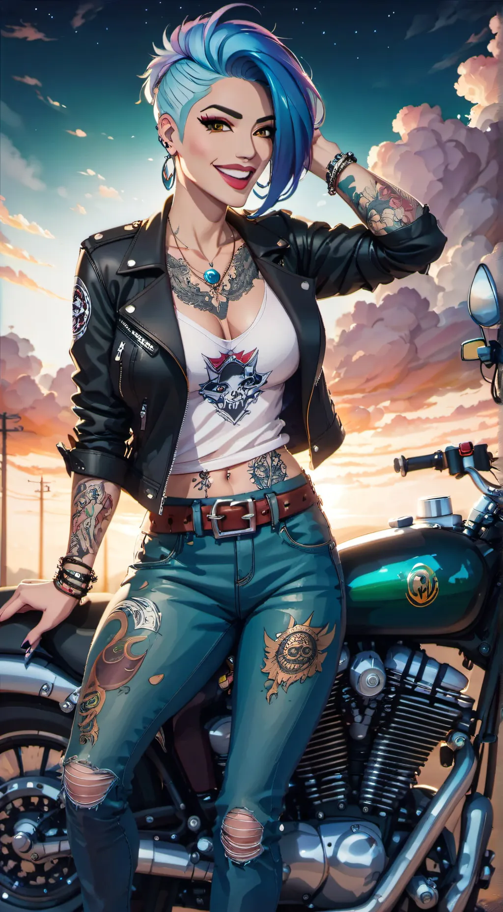 ai character: Millie background