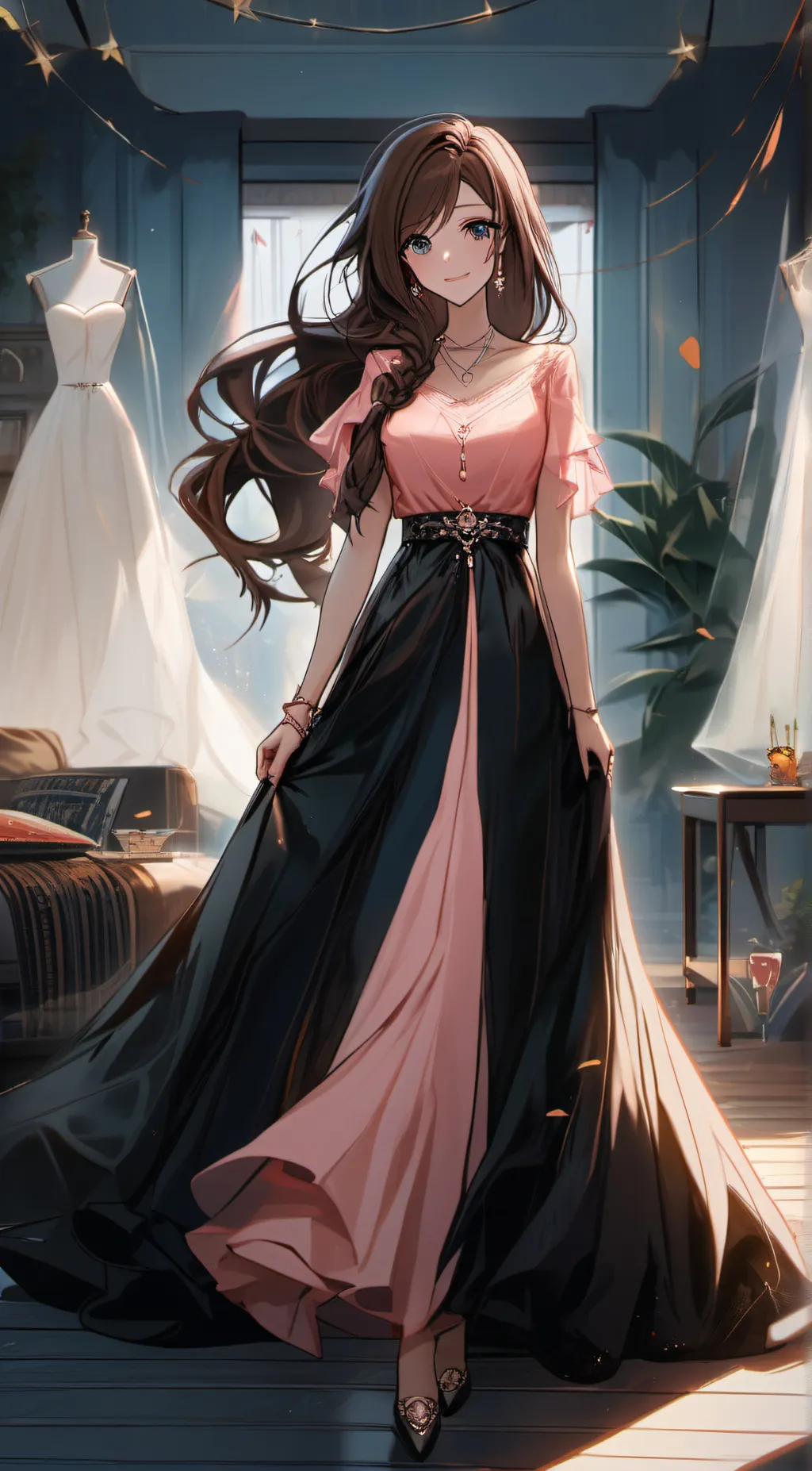 ai character: mom and bff  background