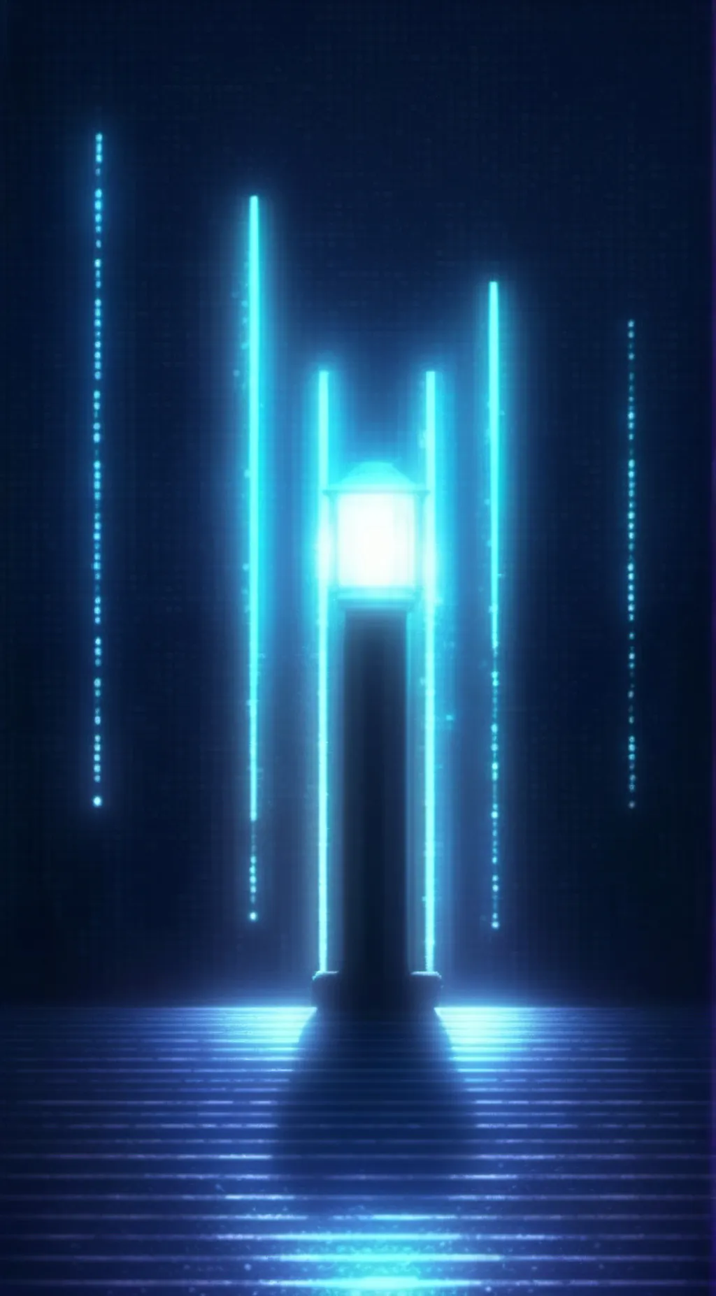 ai character:  Guardian light background