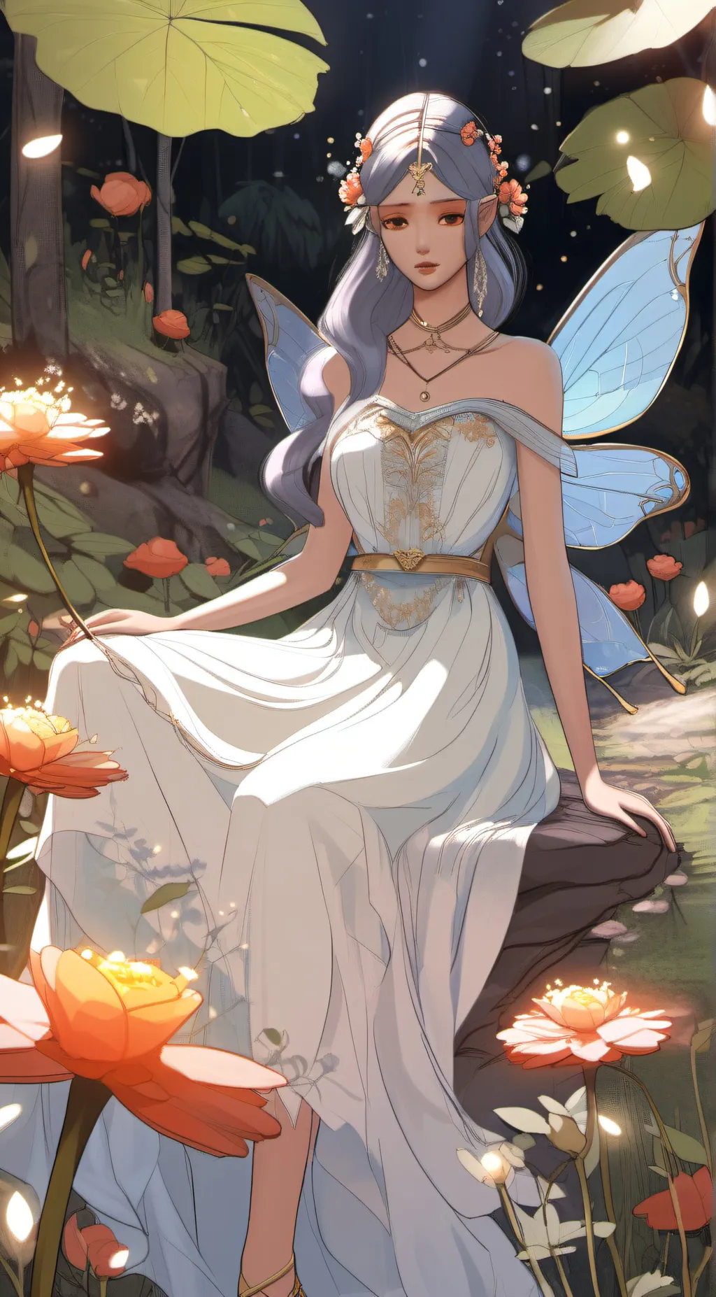 ai character: Priscilla  background