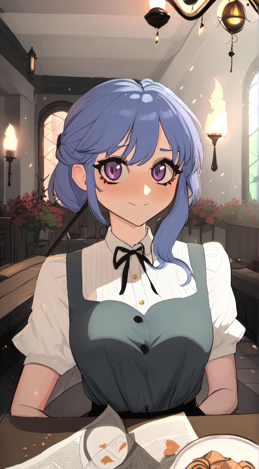 ai character: Sugar cube background