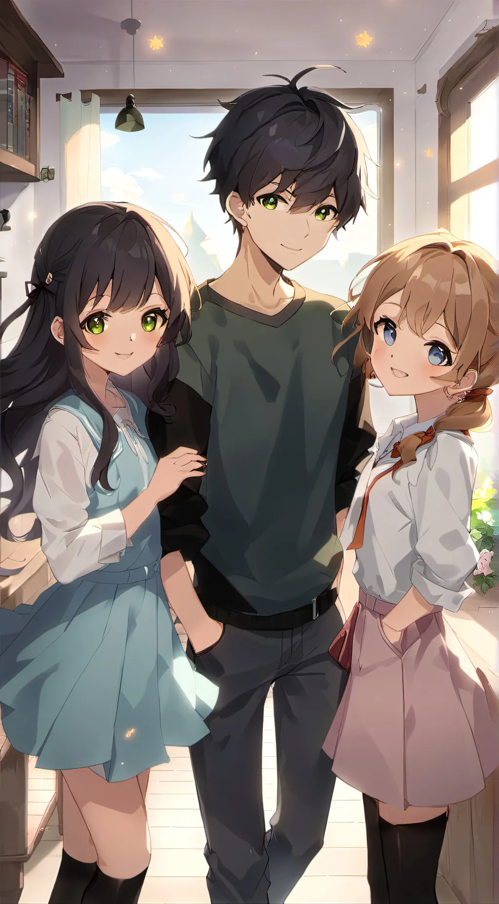 ai character: Family  background