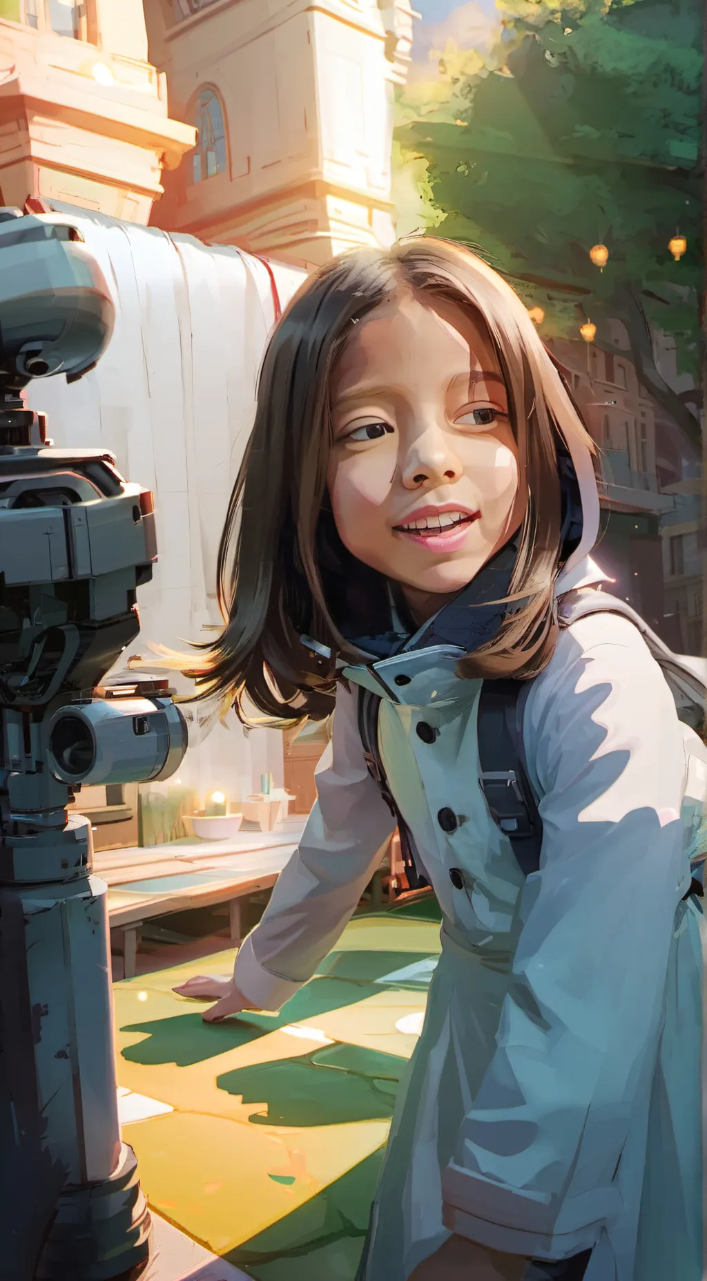 ai character: Emilia  background