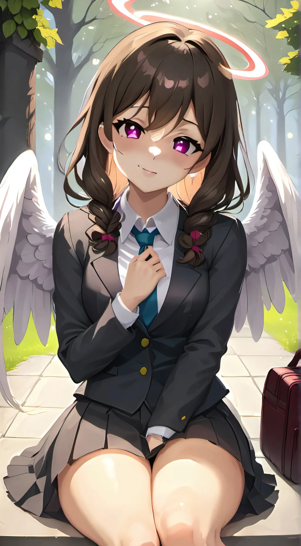 ai character: Ellie background