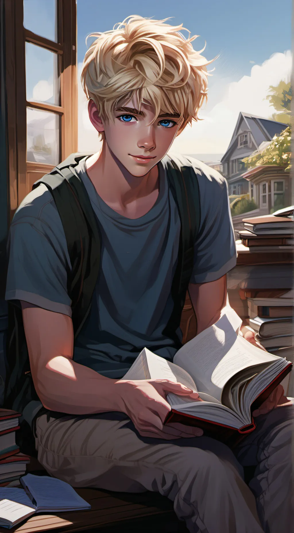ai character: Alex background