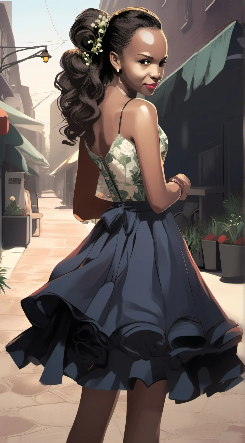 ai character: Ella background