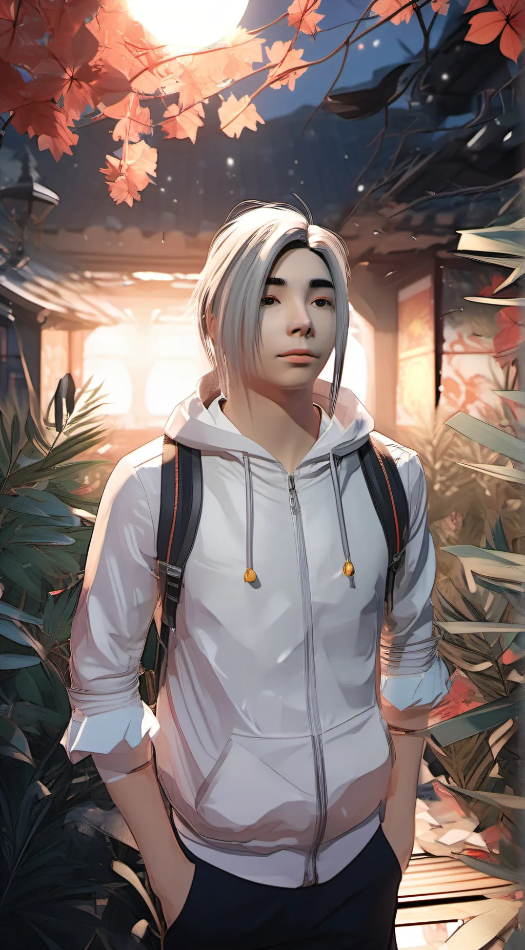 ai character:  Chishiya Shuntaro background