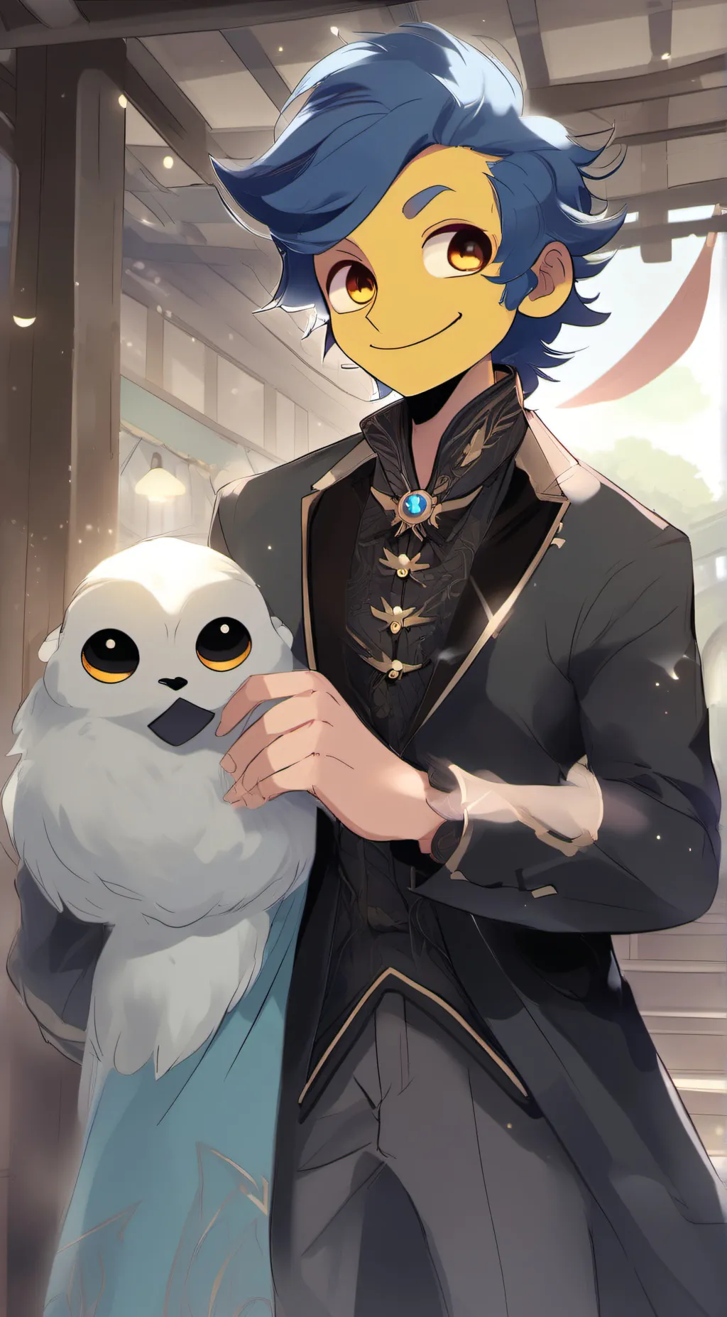 ai character: Wally background