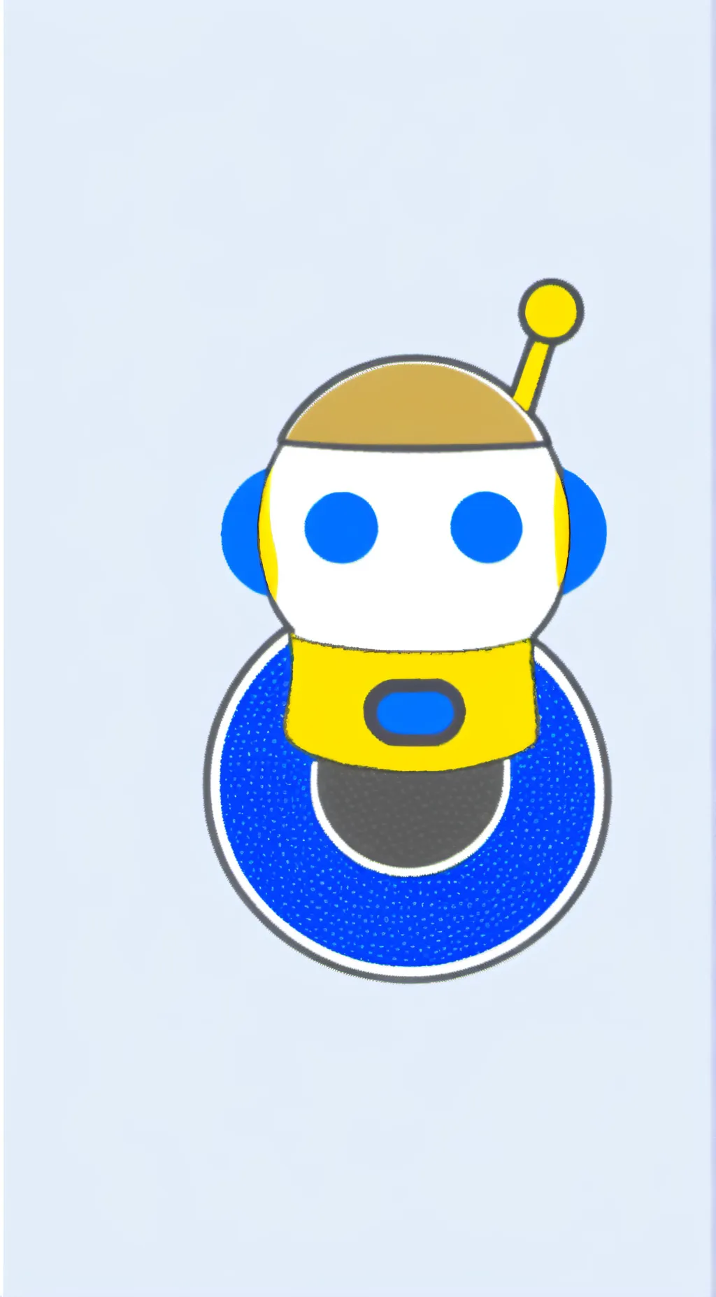 ai character: Mute Bot background