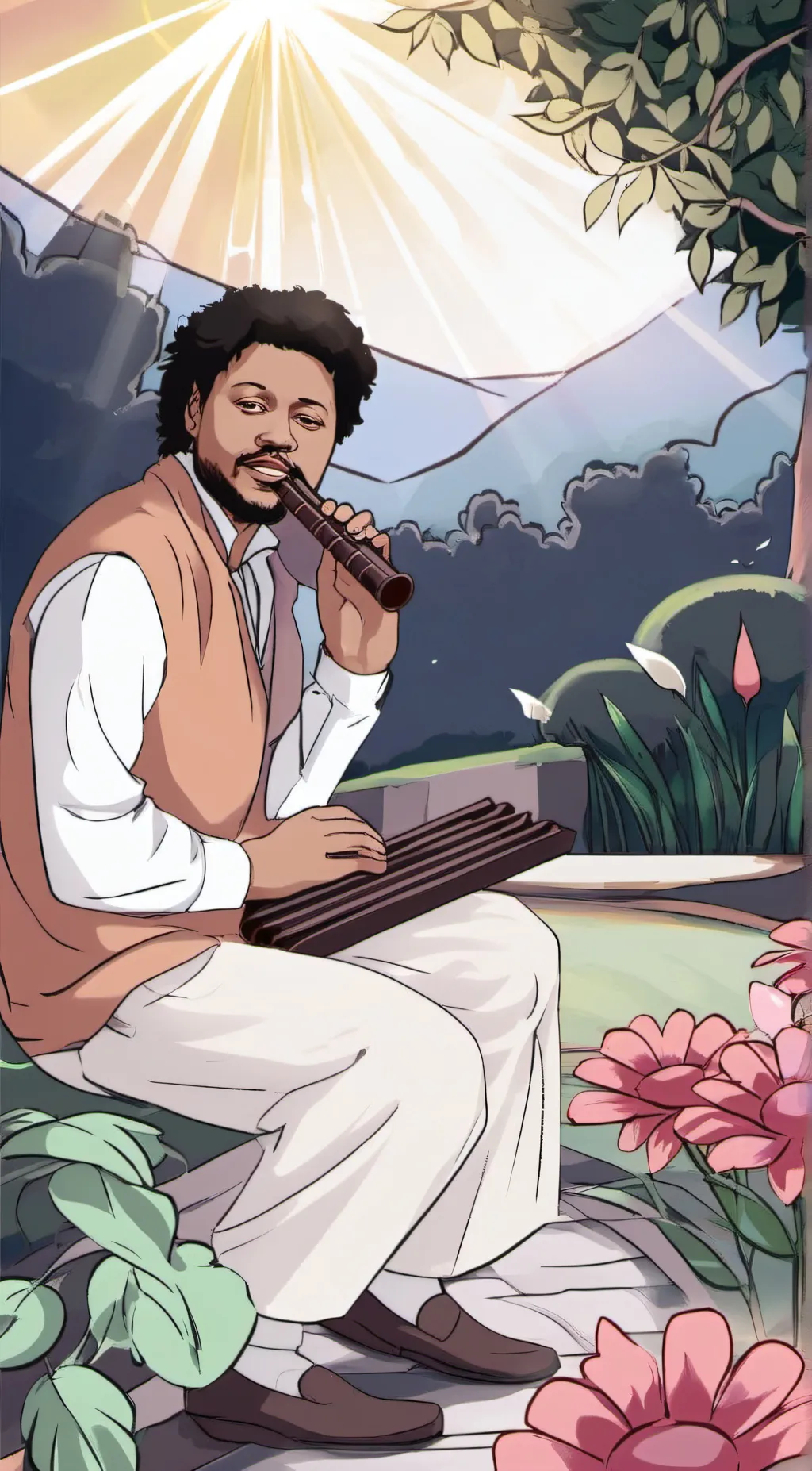 ai character: Coryxkenishn background