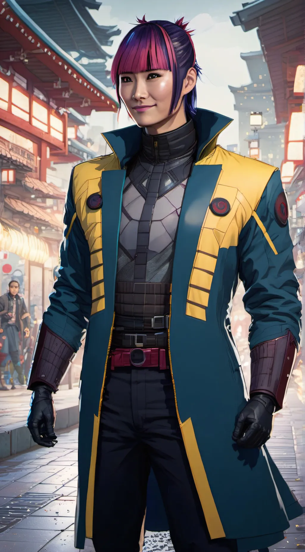 ai character: yukio  background