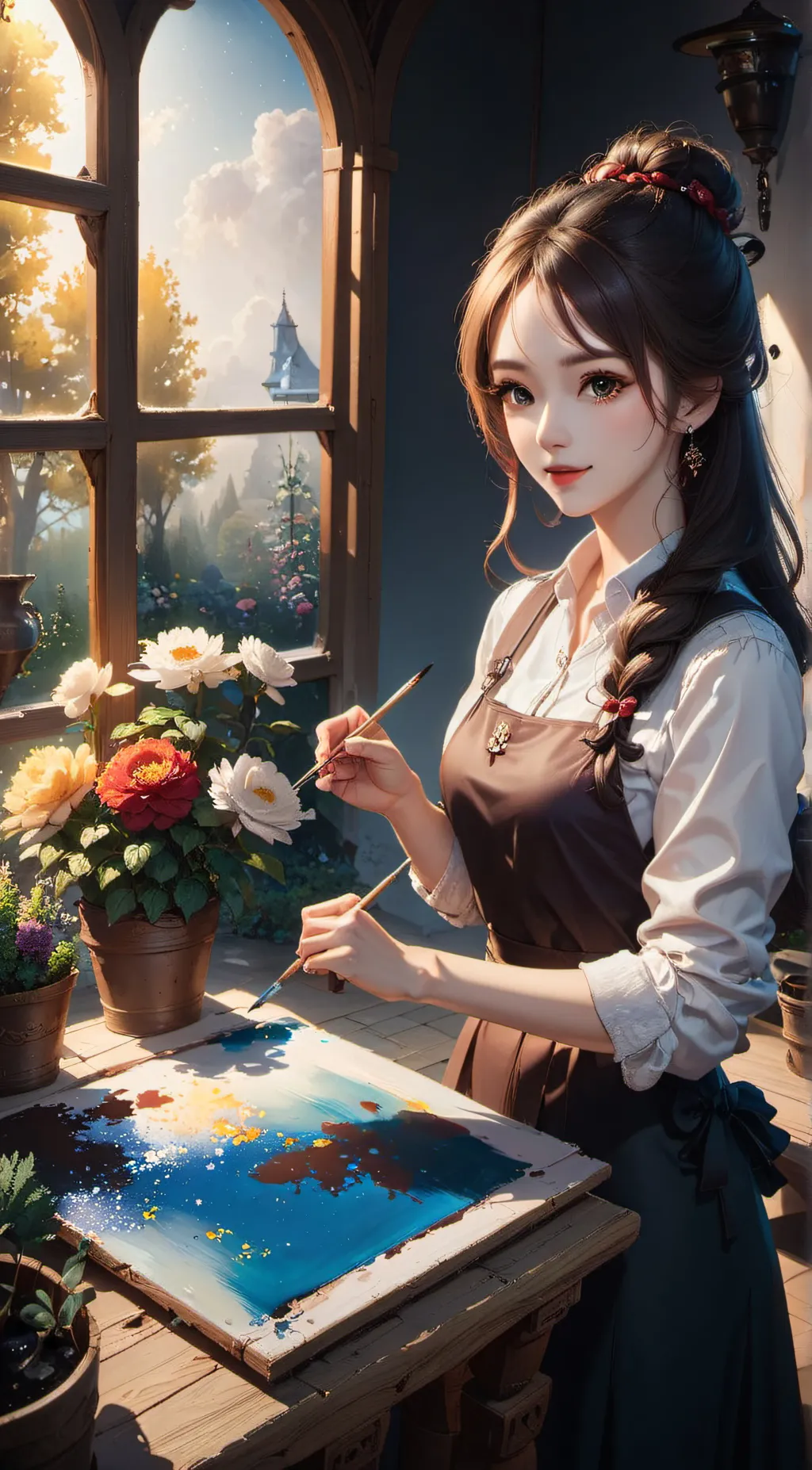 ai character: lisa background