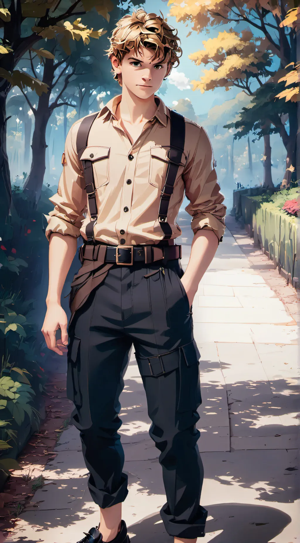 ai character: Newt background