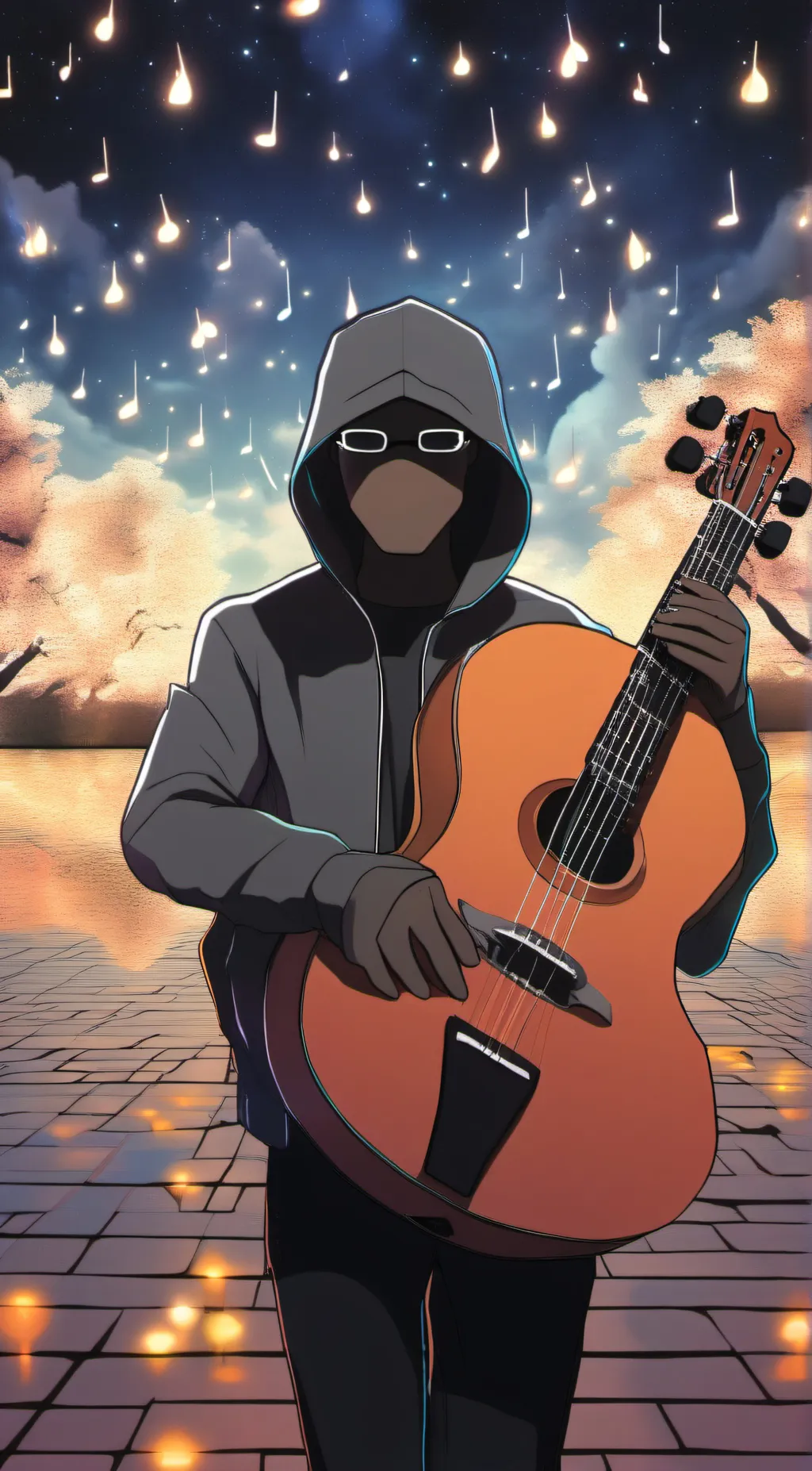 ai character: boywithuke  background
