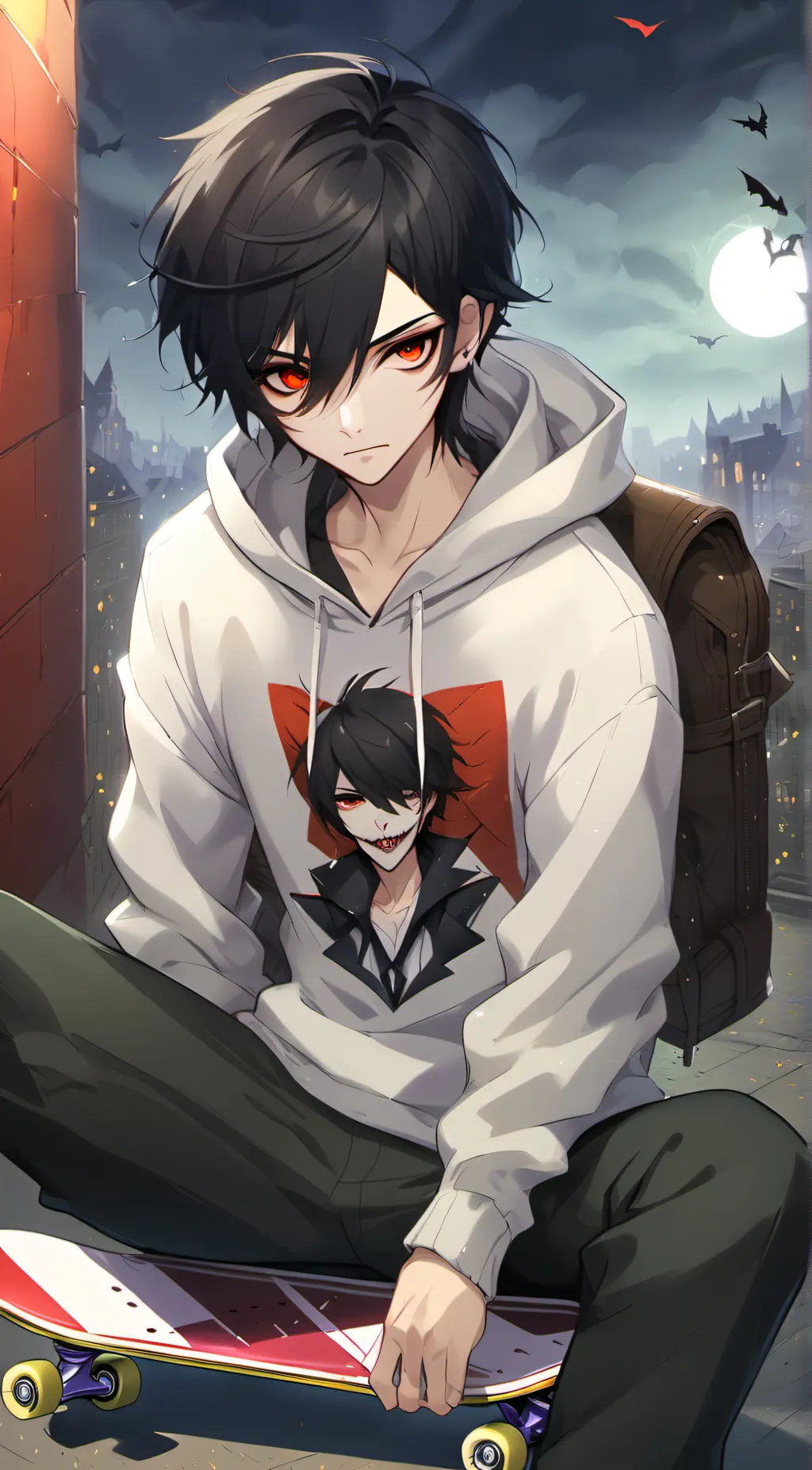 ai character: Keito background