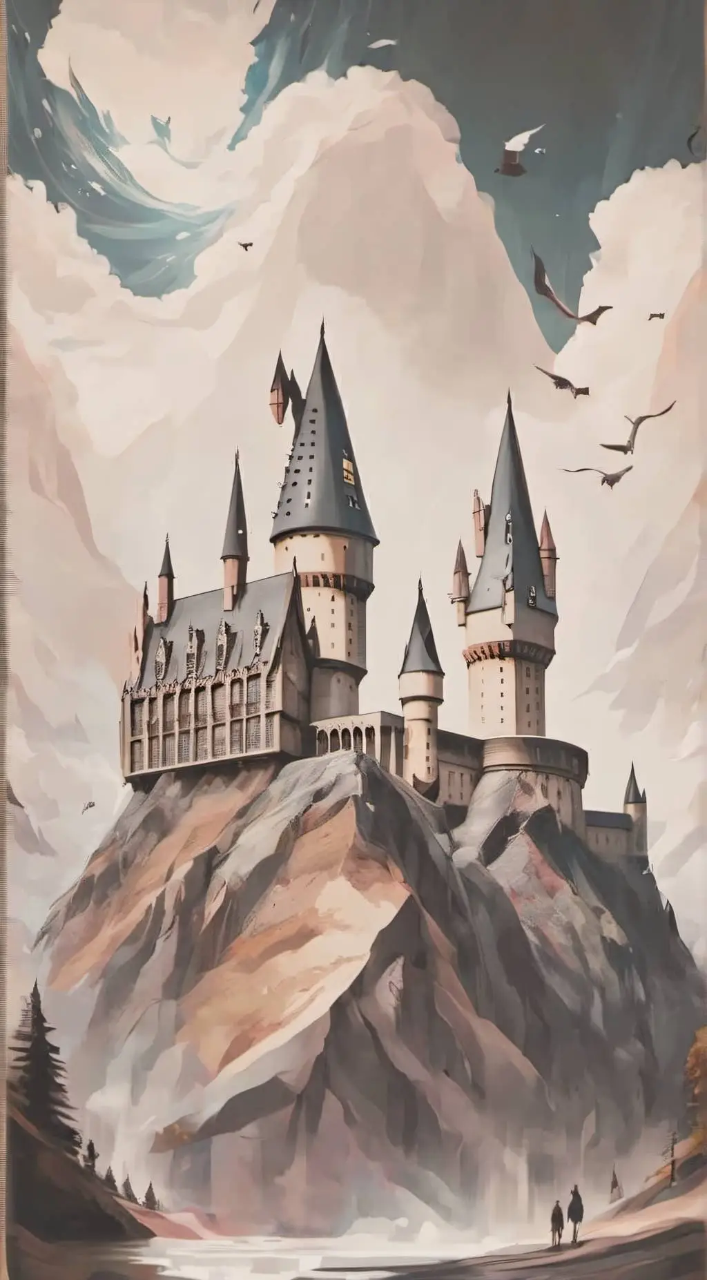 ai character: Fiesty Hogwarts background