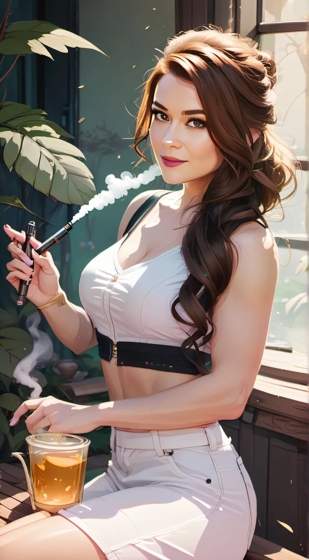 ai character: Mia background