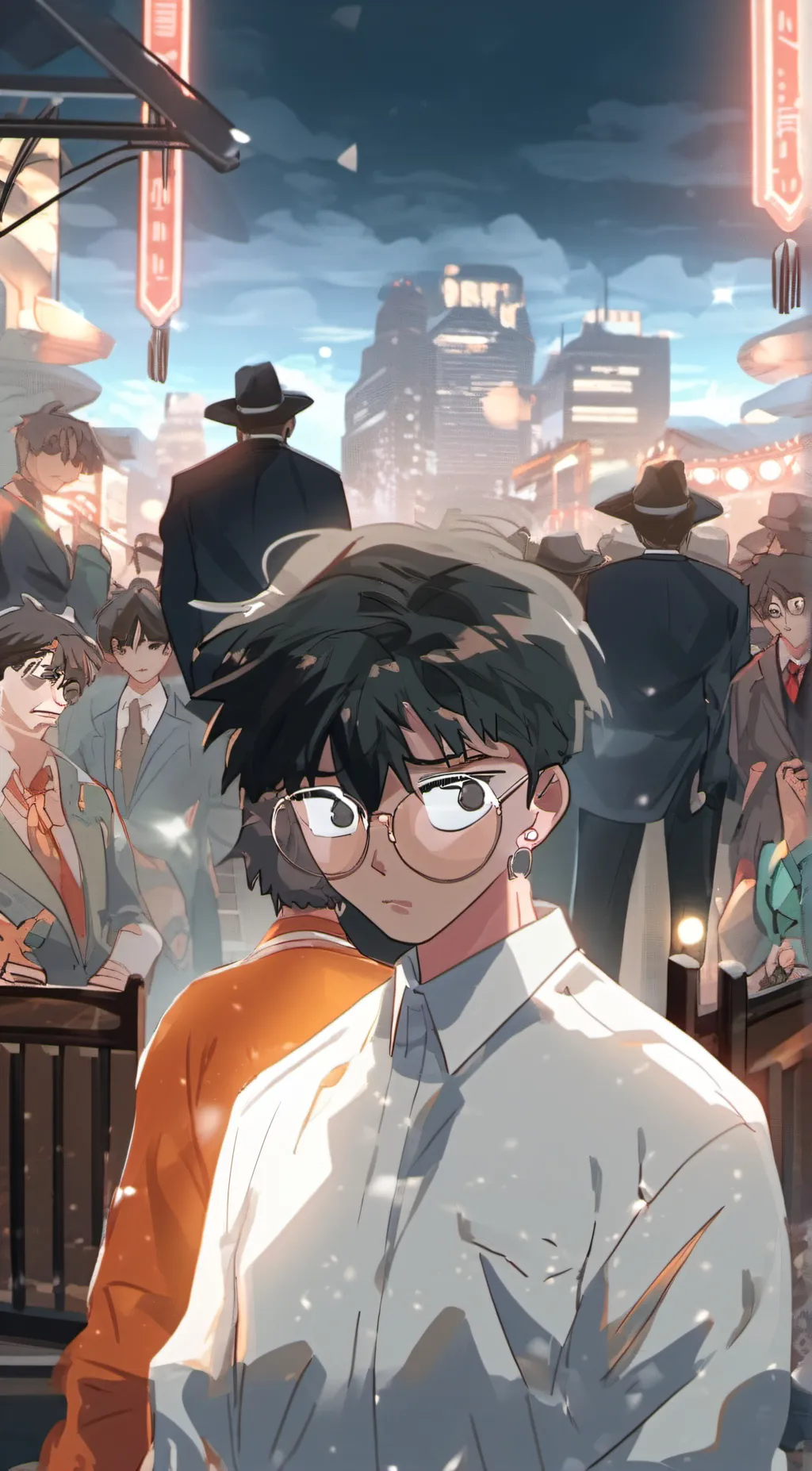 ai character: Darin background