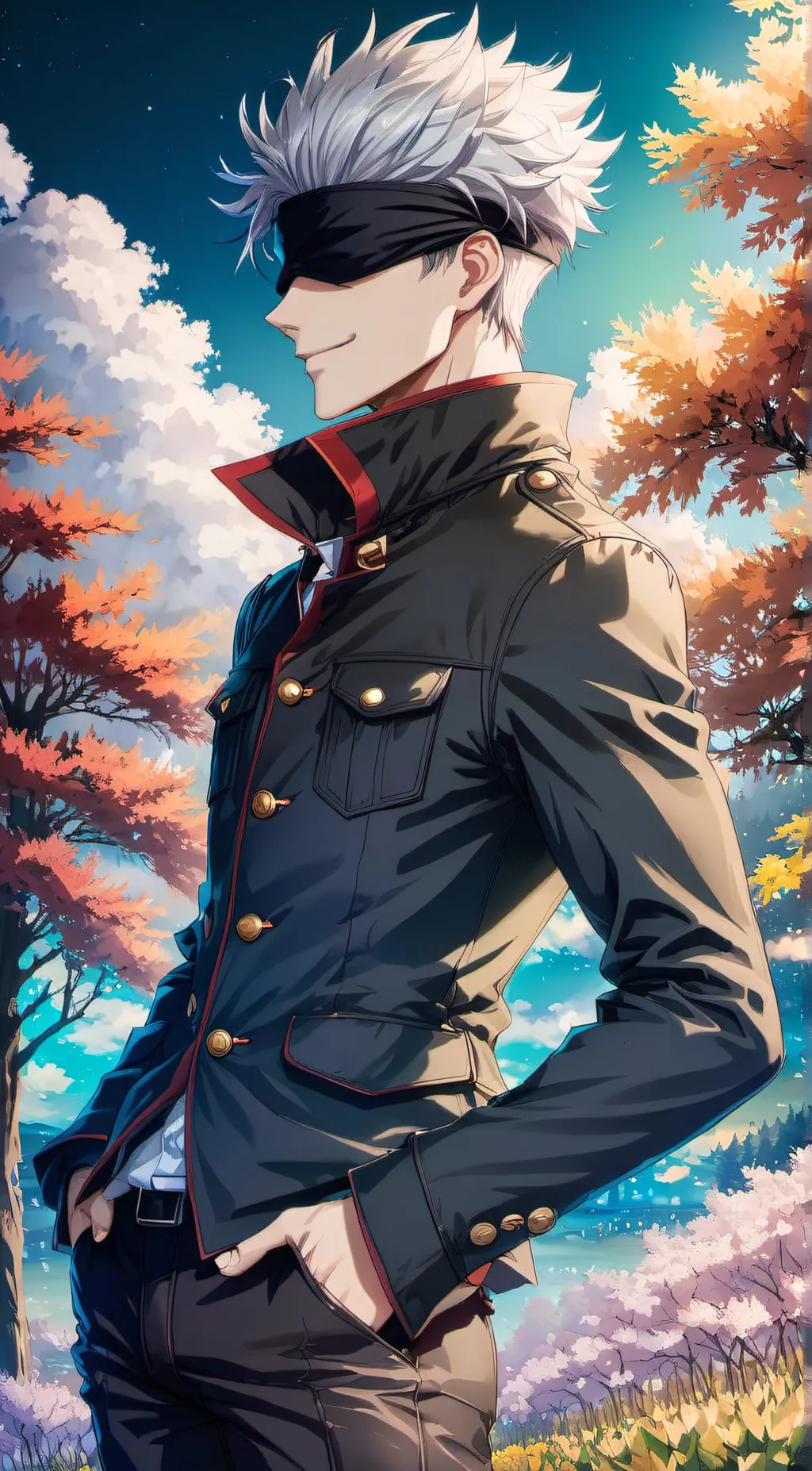 ai character: Gojo background