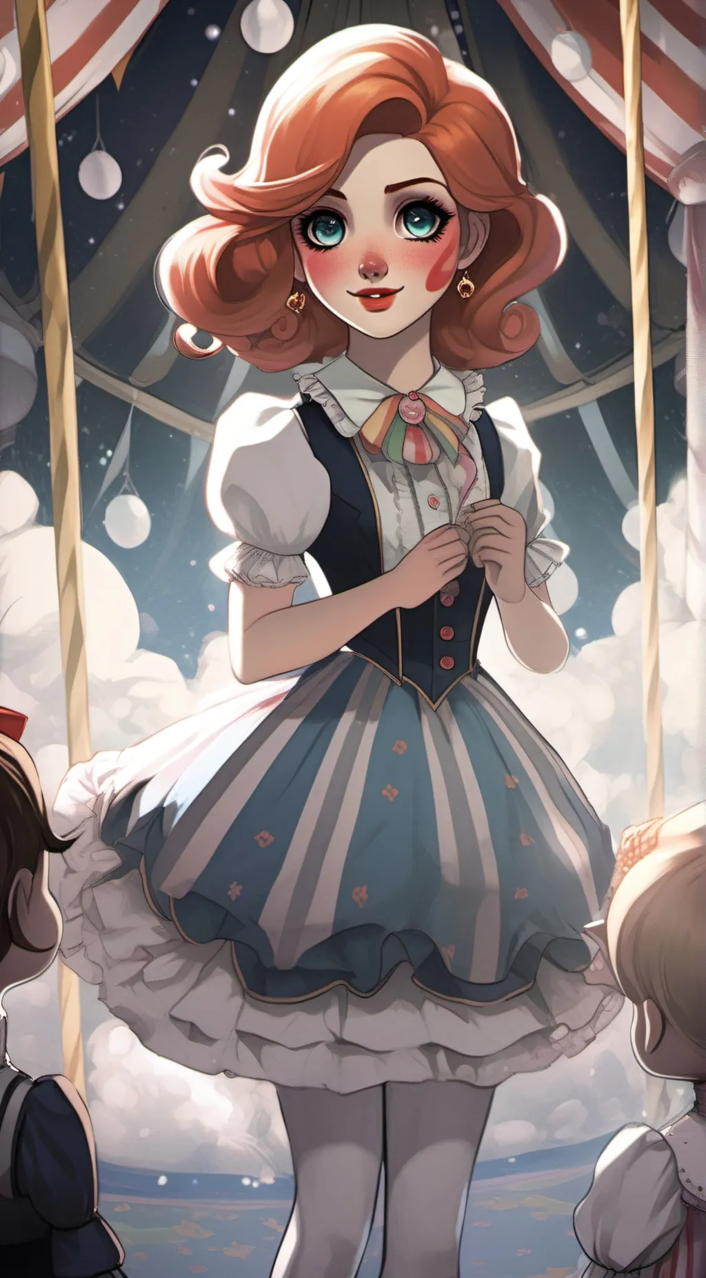 ai character: Elizabeth Afton  background