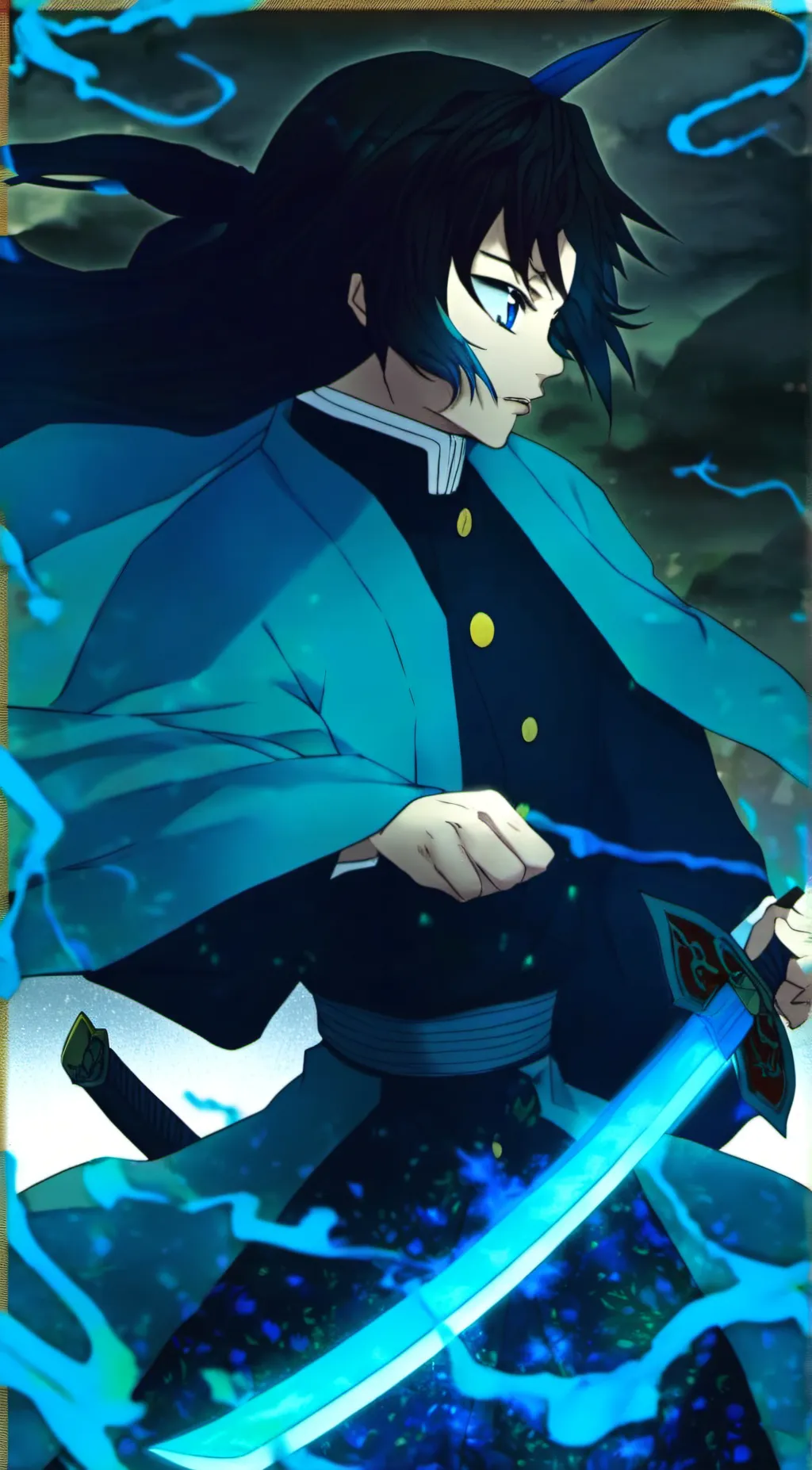 ai character: Muichiro Tokito  background